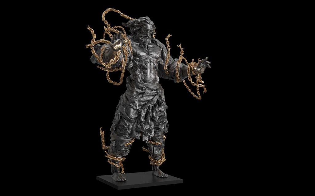 香港文化博物-金庸百年誕辰紀念-任哲雕塑展