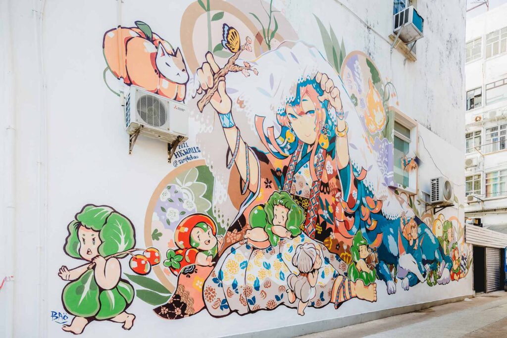 好去處-藝術-香港壁畫街