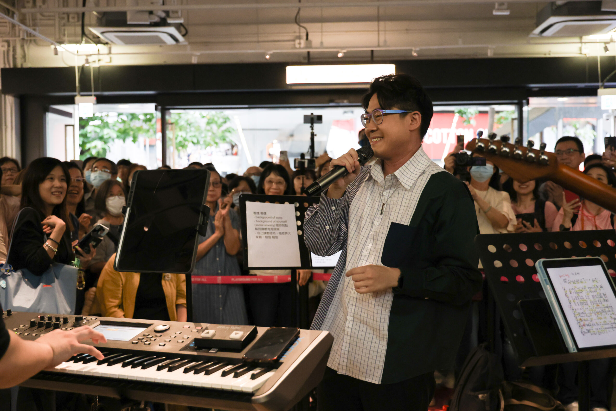 娛樂-明星-羅啟豪-Busking