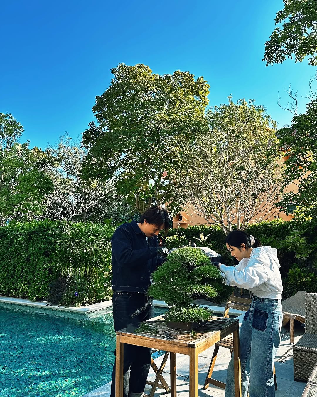 娛樂-謝安琪-張繼聰-比華利山打band