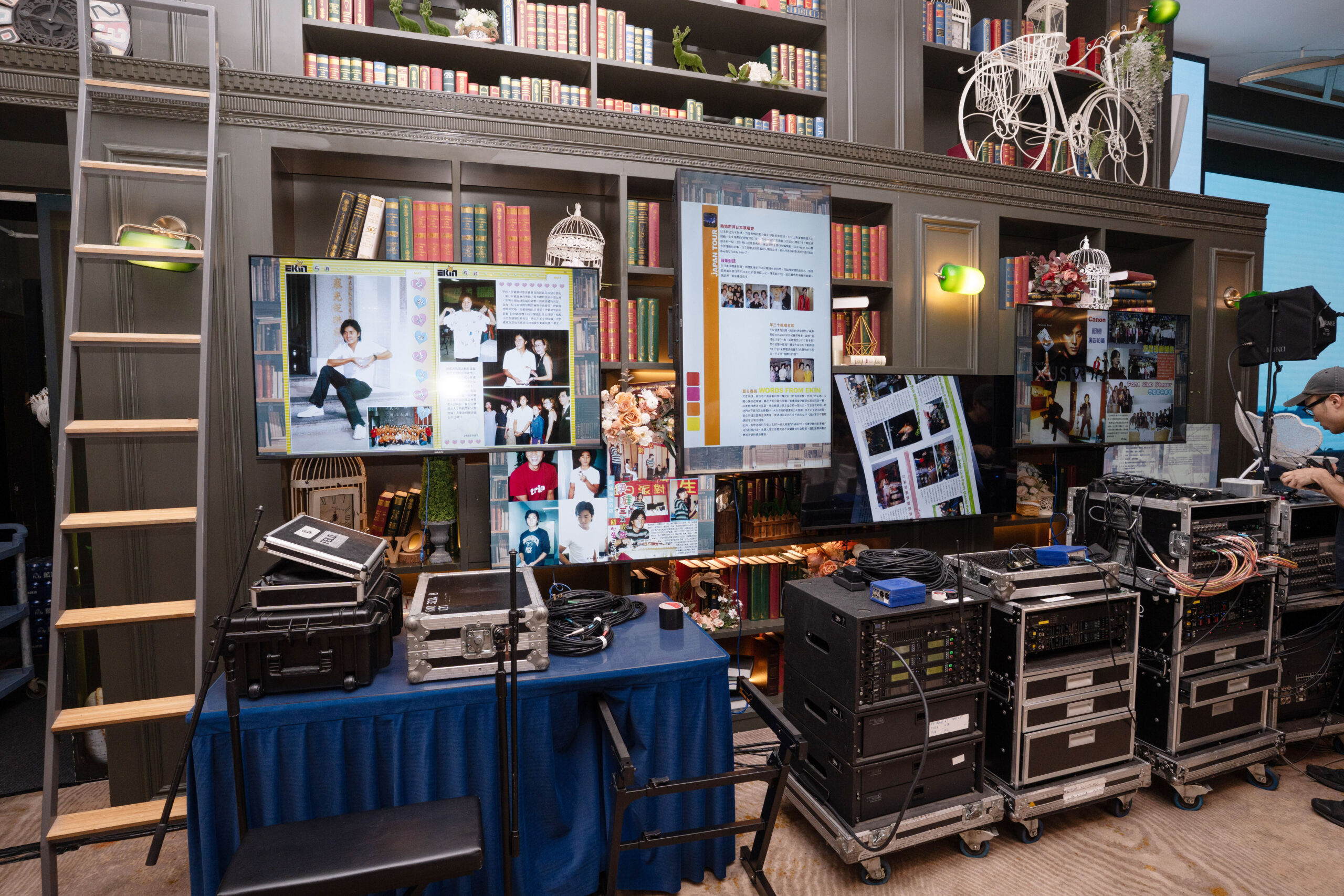 娛樂-鄭伊健-歌迷會成立33周年-珍貴照片出土