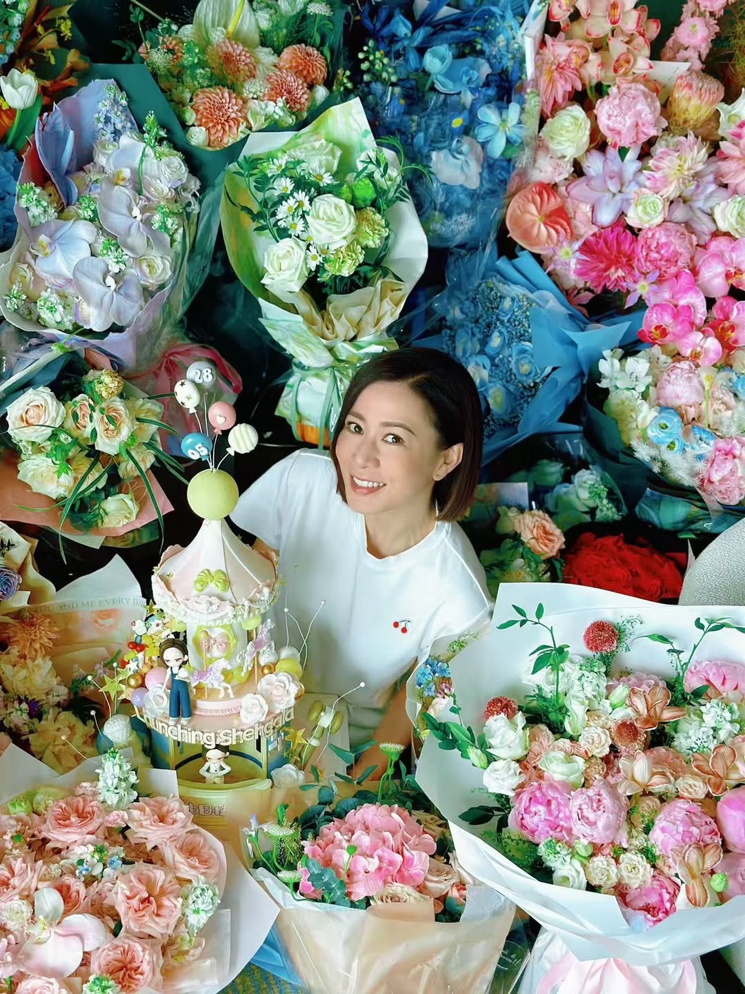 娛樂-佘詩曼-50大壽-全球應援