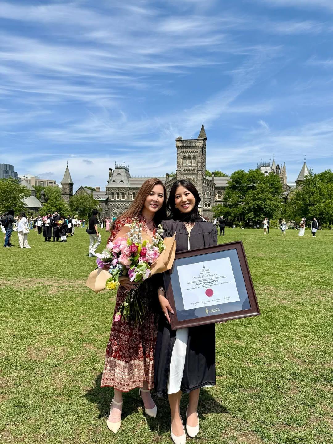 娛樂-李婉華-囡囡-多倫多大學高等榮譽畢業