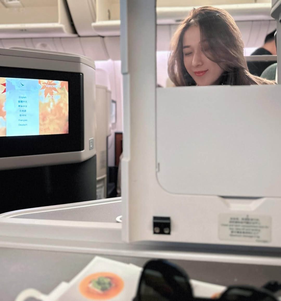 娛樂-鍾嘉欣-常在心-返加拿大