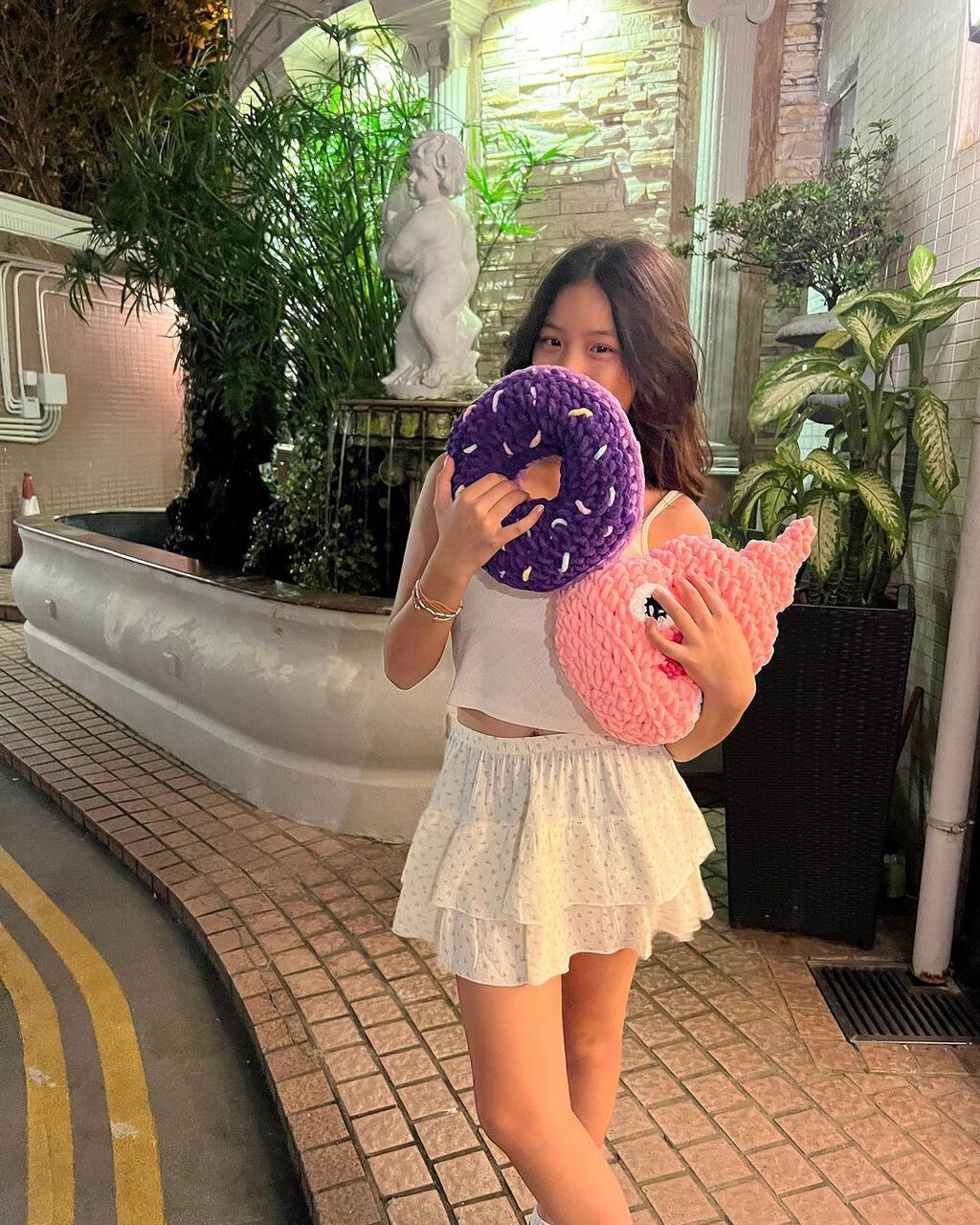 娛樂-霍汶希mani-14歲囡囡hanni-高顏值