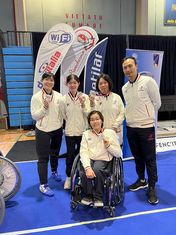 范珮珊-輪椅擊劍-十五運會-殘特奧會1
