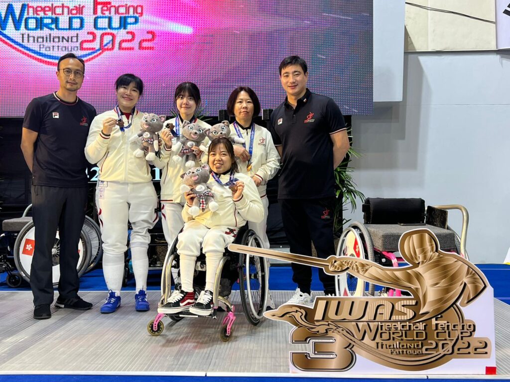 范珮珊-輪椅擊劍-十五運會-殘特奧會2
