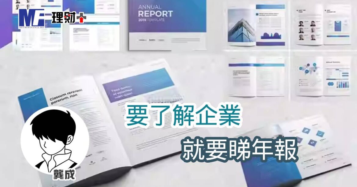 要了解企業 就要睇年報