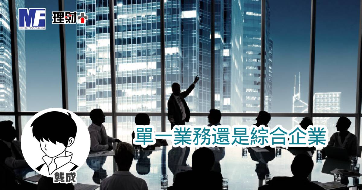 單一業務還是綜合企業